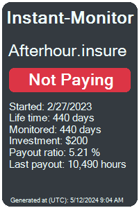 afterhour.insure Monitored by Instant-Monitor.com