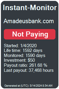 amadeusbank.com Monitored by Instant-Monitor.com