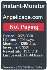 angelicage.com Monitored by Instant-Monitor.com