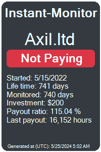 axil.ltd Monitored by Instant-Monitor.com