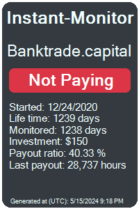 banktrade.capital Monitored by Instant-Monitor.com