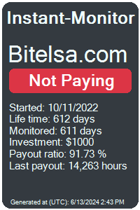 bitelsa.com Monitored by Instant-Monitor.com