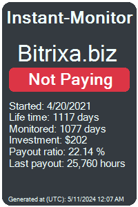 bitrixa.biz Monitored by Instant-Monitor.com