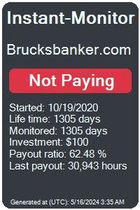 brucksbanker.com Monitored by Instant-Monitor.com