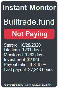 bulltrade.fund Monitored by Instant-Monitor.com