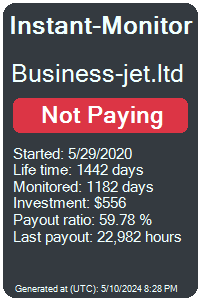 business-jet.ltd Monitored by Instant-Monitor.com