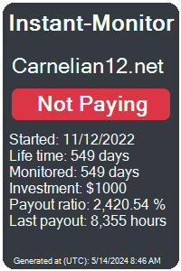 carnelian12.net Monitored by Instant-Monitor.com