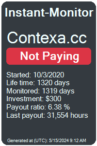 contexa.cc Monitored by Instant-Monitor.com