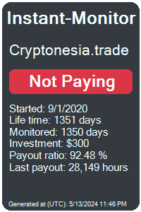 cryptonesia.trade Monitored by Instant-Monitor.com