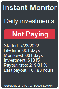 daily.investments Monitored by Instant-Monitor.com