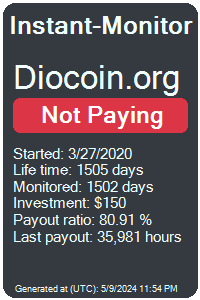 diocoin.org Monitored by Instant-Monitor.com