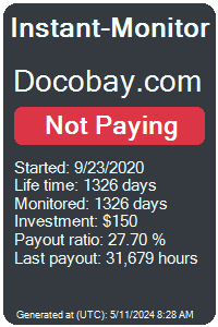 docobay.com Monitored by Instant-Monitor.com