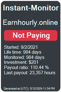 earnhourly.online Monitored by Instant-Monitor.com