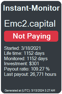 emc2.capital Monitored by Instant-Monitor.com