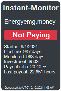 energyemg.money Monitored by Instant-Monitor.com