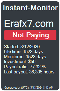 erafx7.com Monitored by Instant-Monitor.com