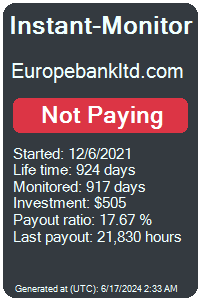 europebankltd.com Monitored by Instant-Monitor.com