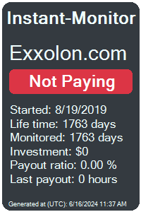 exxolon.com Monitored by Instant-Monitor.com