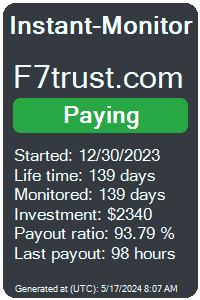 f7trust.com Monitored by Instant-Monitor.com