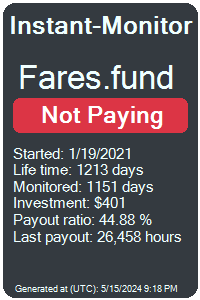 fares.fund Monitored by Instant-Monitor.com