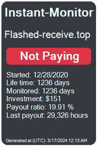 flashed-receive.top Monitored by Instant-Monitor.com