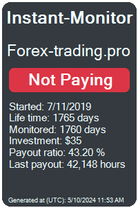 forex-trading.pro Monitored by Instant-Monitor.com