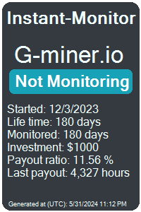 g-miner.io Monitored by Instant-Monitor.com