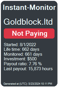 goldblock.ltd Monitored by Instant-Monitor.com