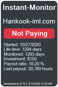 hankook-iml.com Monitored by Instant-Monitor.com