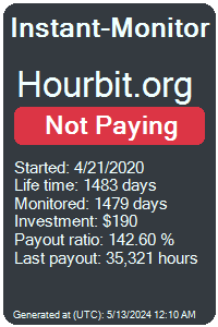 hourbit.org Monitored by Instant-Monitor.com