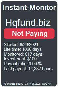 hqfund.biz Monitored by Instant-Monitor.com