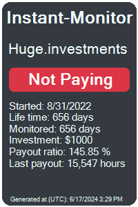 huge.investments Monitored by Instant-Monitor.com