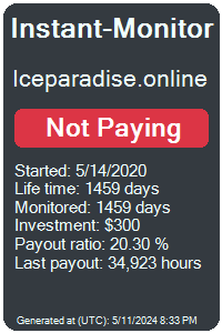 iceparadise.online Monitored by Instant-Monitor.com