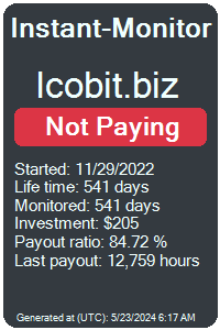 icobit.biz Monitored by Instant-Monitor.com