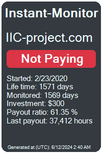 iic-project.com Monitored by Instant-Monitor.com