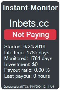 inbets.cc Monitored by Instant-Monitor.com