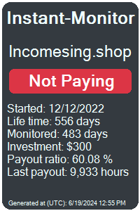 incomesing.shop Monitored by Instant-Monitor.com