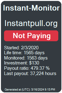 instantpull.org Monitored by Instant-Monitor.com