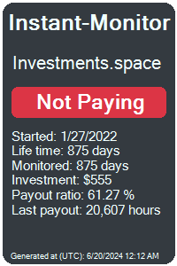 investments.space Monitored by Instant-Monitor.com