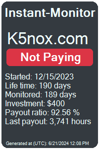 k5nox.com Monitored by Instant-Monitor.com
