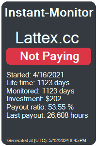 lattex.cc Monitored by Instant-Monitor.com