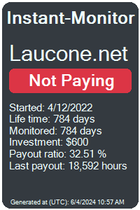 laucone.net Monitored by Instant-Monitor.com