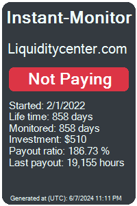 liquiditycenter.com Monitored by Instant-Monitor.com