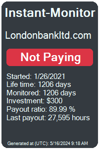 londonbankltd.com Monitored by Instant-Monitor.com