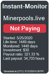 minerpools.live Monitored by Instant-Monitor.com