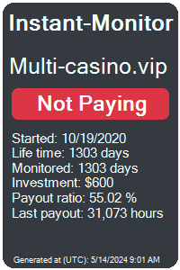 multi-casino.vip Monitored by Instant-Monitor.com