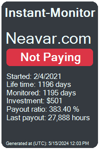 neavar.com Monitored by Instant-Monitor.com