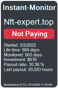 nft-expert.top Monitored by Instant-Monitor.com
