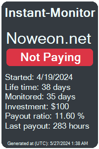 noweon.net Monitored by Instant-Monitor.com