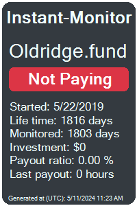 oldridge.fund Monitored by Instant-Monitor.com